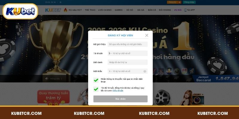 Đăng Ký KUBET - Tạo Tài Khoản Dễ Dàng Chỉ Trong 3 Bước 2 5 lý do nên đăng ký KUBET ngay hôm nay
