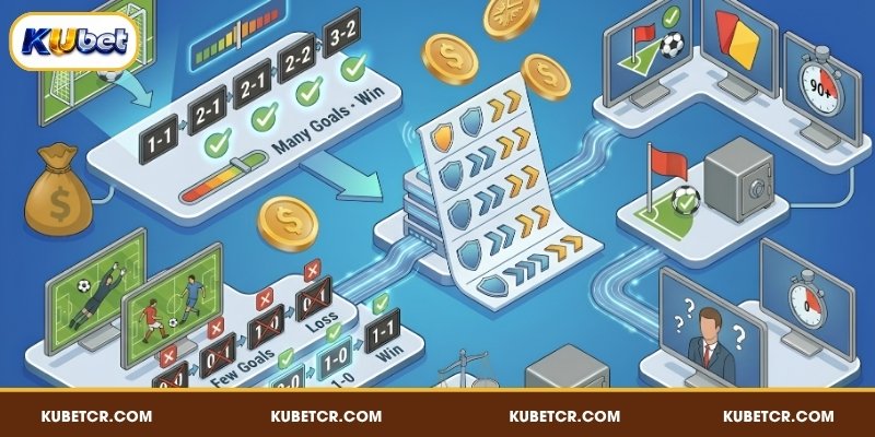 Cơ chế vận hành của kèo trên dưới trong cá cược bóng đá