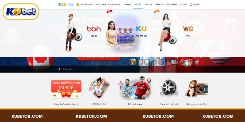 Xổ Số KUBET - Sảnh Cược Hot Hit, Thưởng Lớn Bất Ngờ 4 Đối tác phát hành nổi bật tại sảnh xổ số KUBET