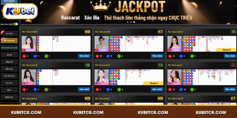 Khái quát về Baccarat online KUBET