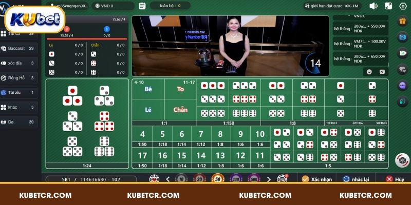 Kinh nghiệm chơi Tài Xỉu online KUBET hạn chế rủi ro
