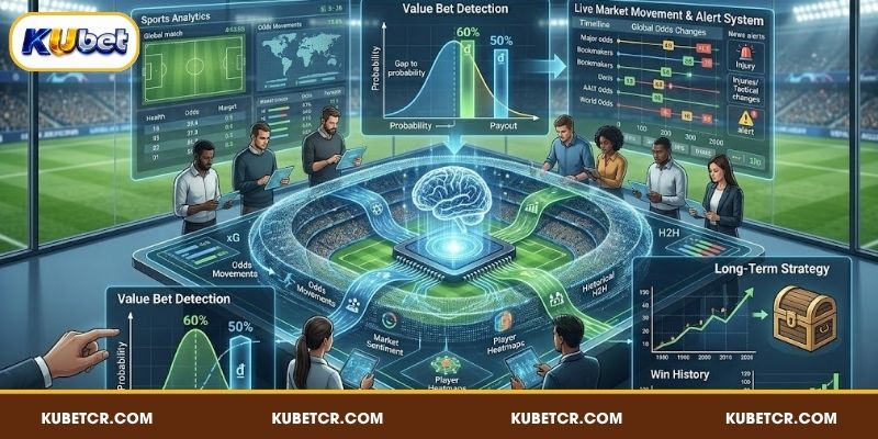 Phân Tích Kèo Chuyên Gia Giúp Tăng Tỷ Lệ Thắng Tại KUBET 4 Phân tích kèo chuyên gia với chiến lược săn Value Bet
