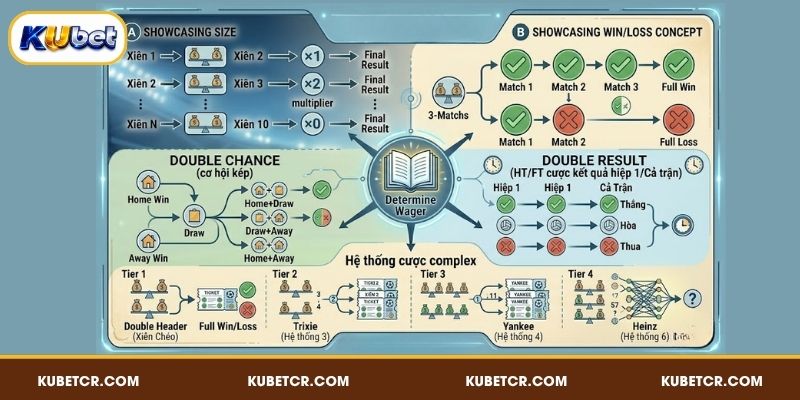 Thuật Ngữ Cá Độ Bóng Đá - Từ Điển Cá Cược Đầy Đủ Tại KUBET 5 Thuật ngữ cá độ bóng đá áp dụng cho cược xiên kết hợp