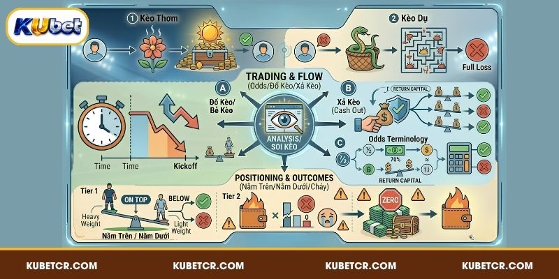 Thuật Ngữ Cá Độ Bóng Đá - Từ Điển Cá Cược Đầy Đủ Tại KUBET 6 Thuật ngữ cá độ bóng đá thực chiến thường gặp từ dân cược