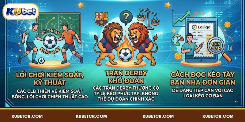 Ưu điểm vượt trội của kèo La Liga