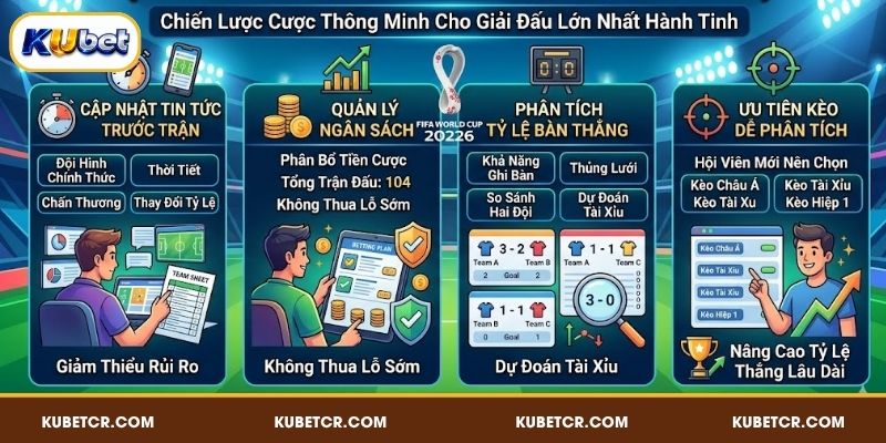 Yếu tố ảnh hưởng đến odds World Cup 2026