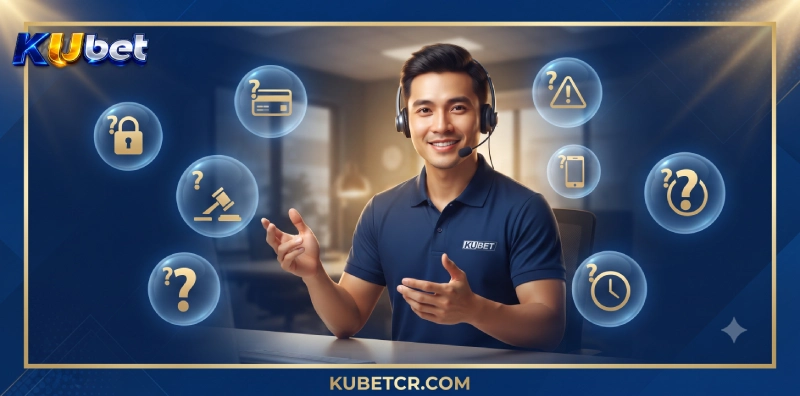 Câu Hỏi Thường Gặp KUBET - Giải Đáp Người Chơi 2026 2 Câu hỏi thường gặp về giao dịch tiền tại KUBET được xử lý trung bình 15 phút